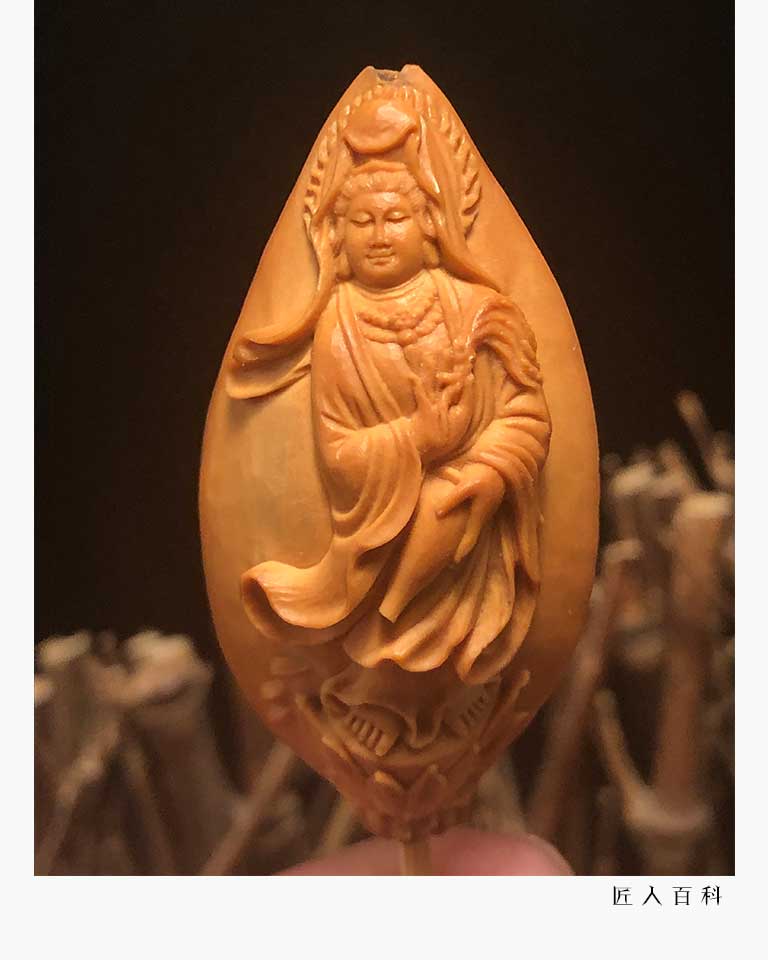 影锋的作品-影锋核雕