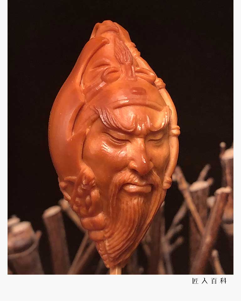 影锋的作品-影锋核雕