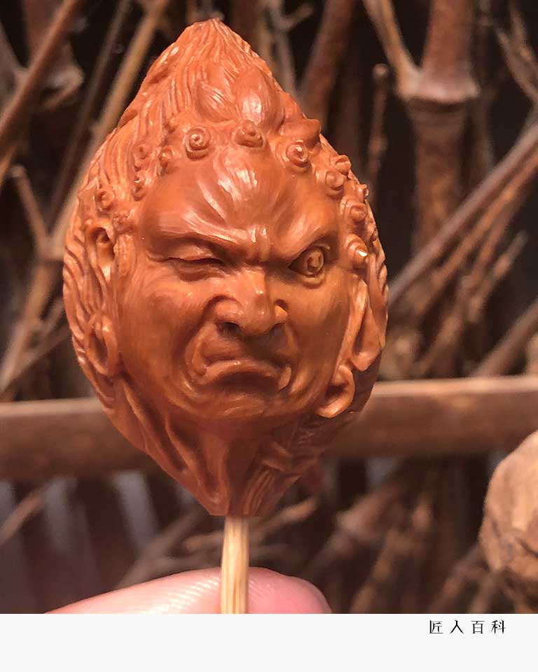 影锋的作品-影锋核雕