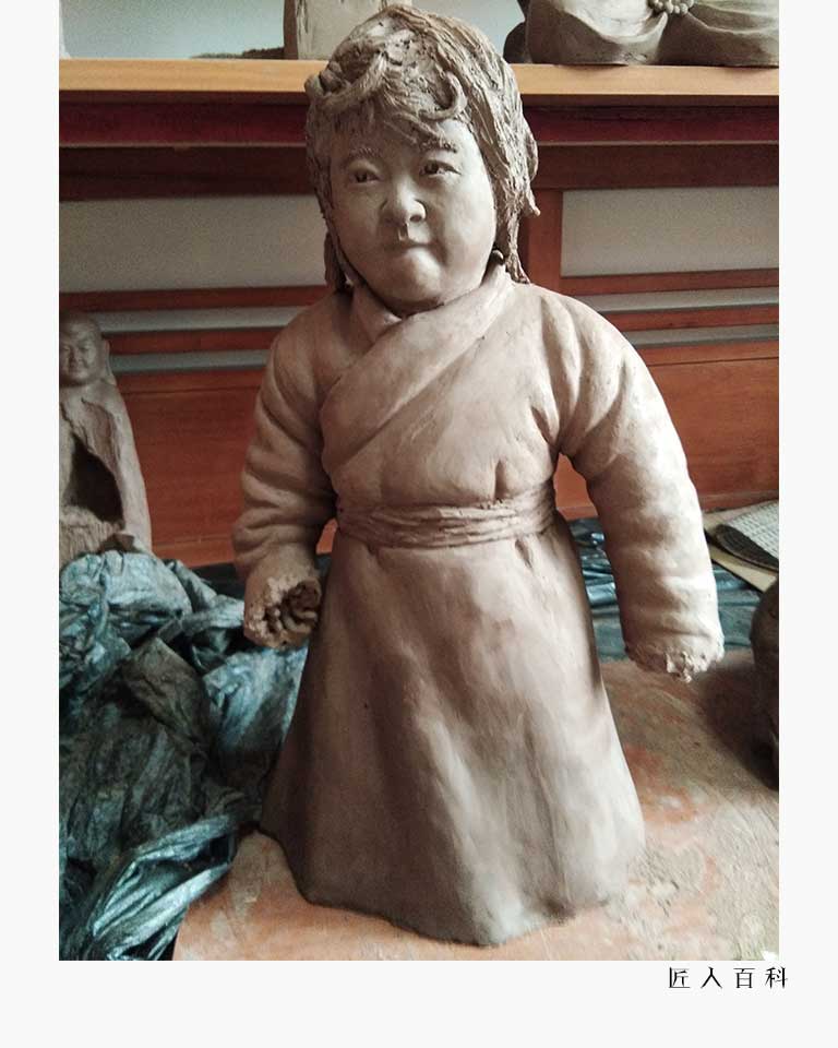 李贺的作品-李贺泥塑
