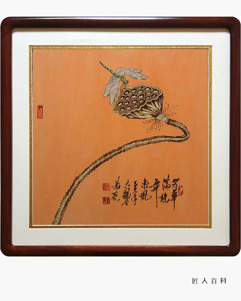 萧歌(肖福彦)的作品-萧歌烙画