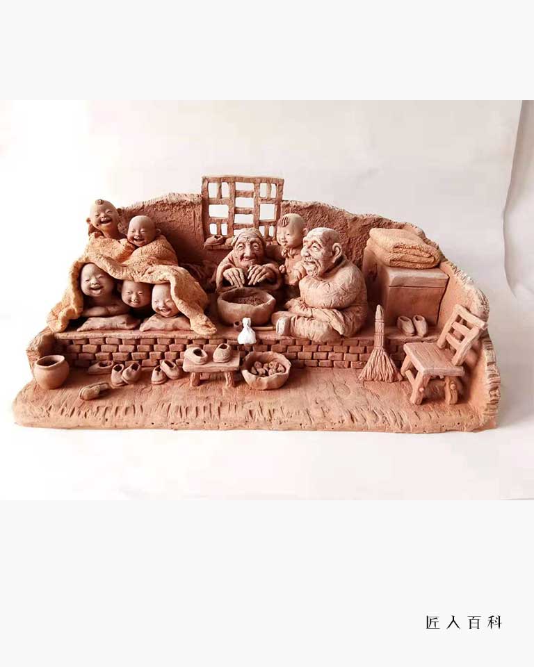 赵立忠的作品-赵立忠泥塑