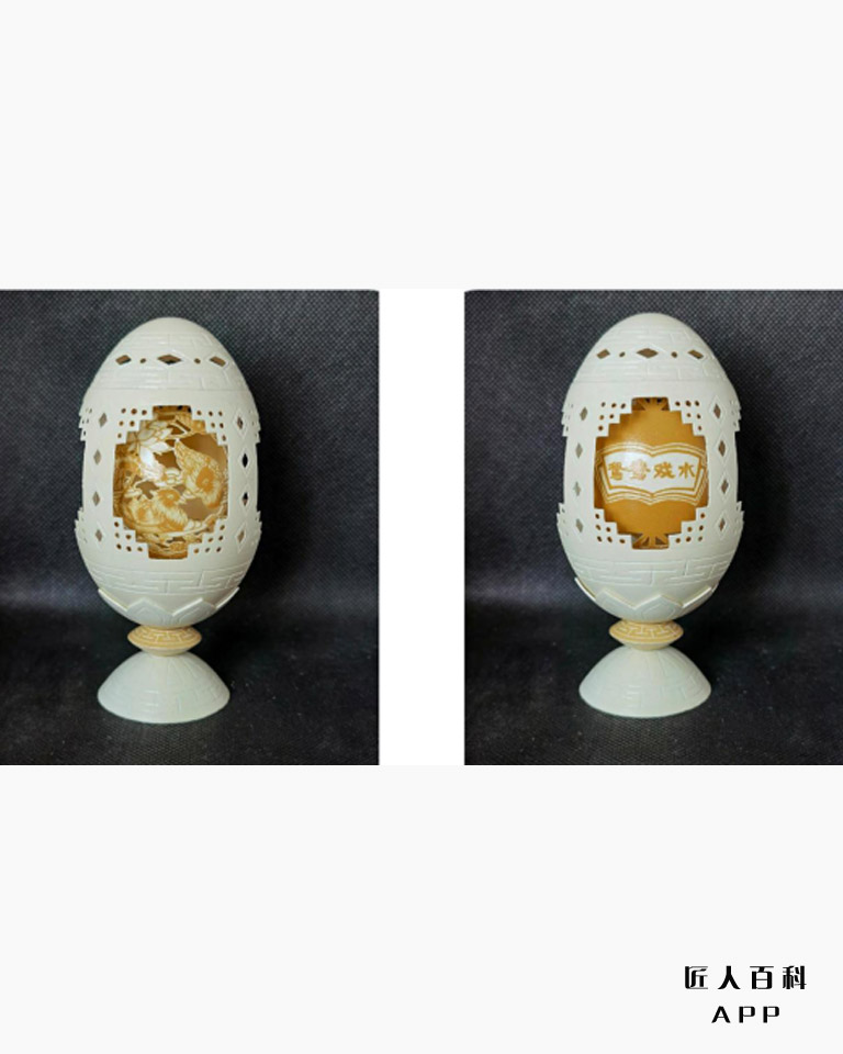蛋雕图片 制作方法图片