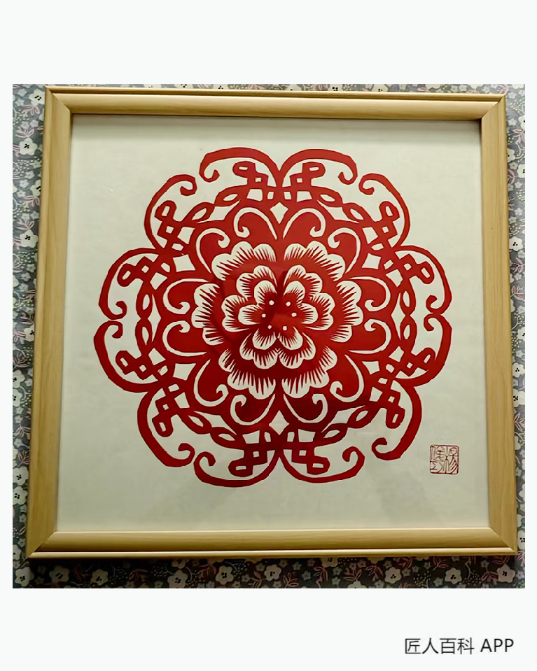 杨俊巧的作品-杨俊巧剪纸