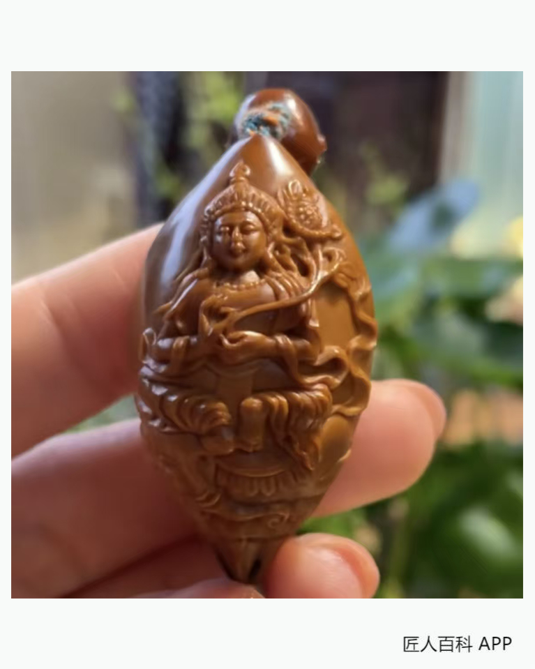 傅玲(核雕)的作品-傅玲核雕