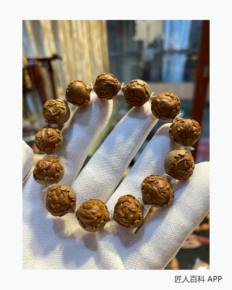 傅玲(核雕)的作品-傅玲核雕