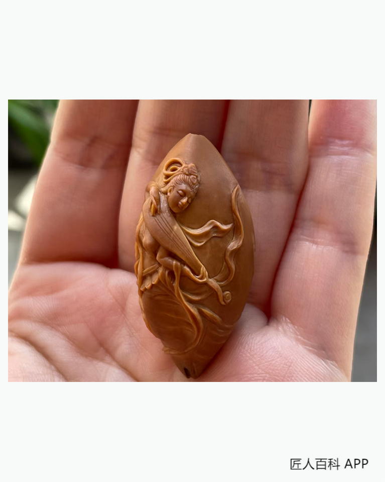 傅玲(核雕)的作品-傅玲核雕