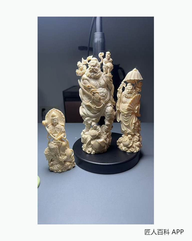 刘外彬的作品-刘外彬牙雕
