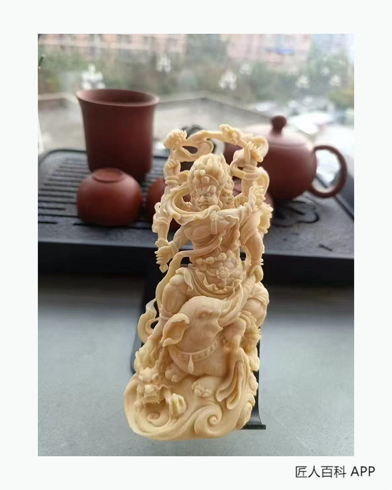 刘外彬的作品-刘外彬牙雕