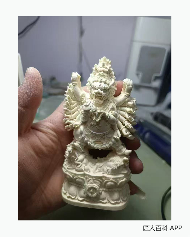 刘外彬的作品-刘外彬牙雕