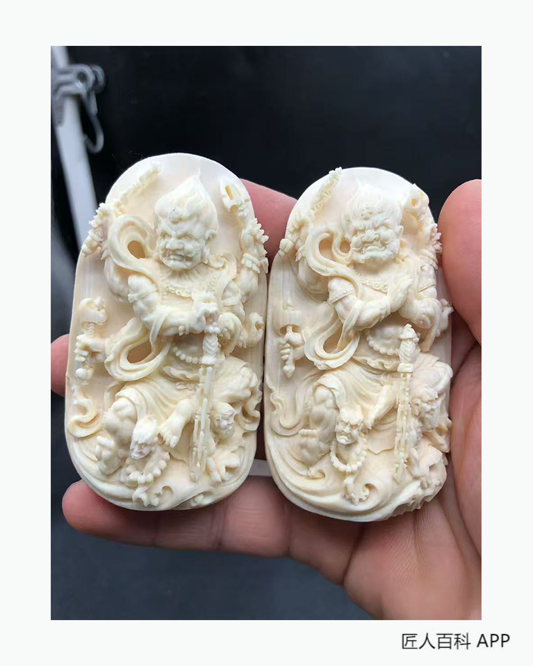 刘外彬的作品-刘外彬牙雕