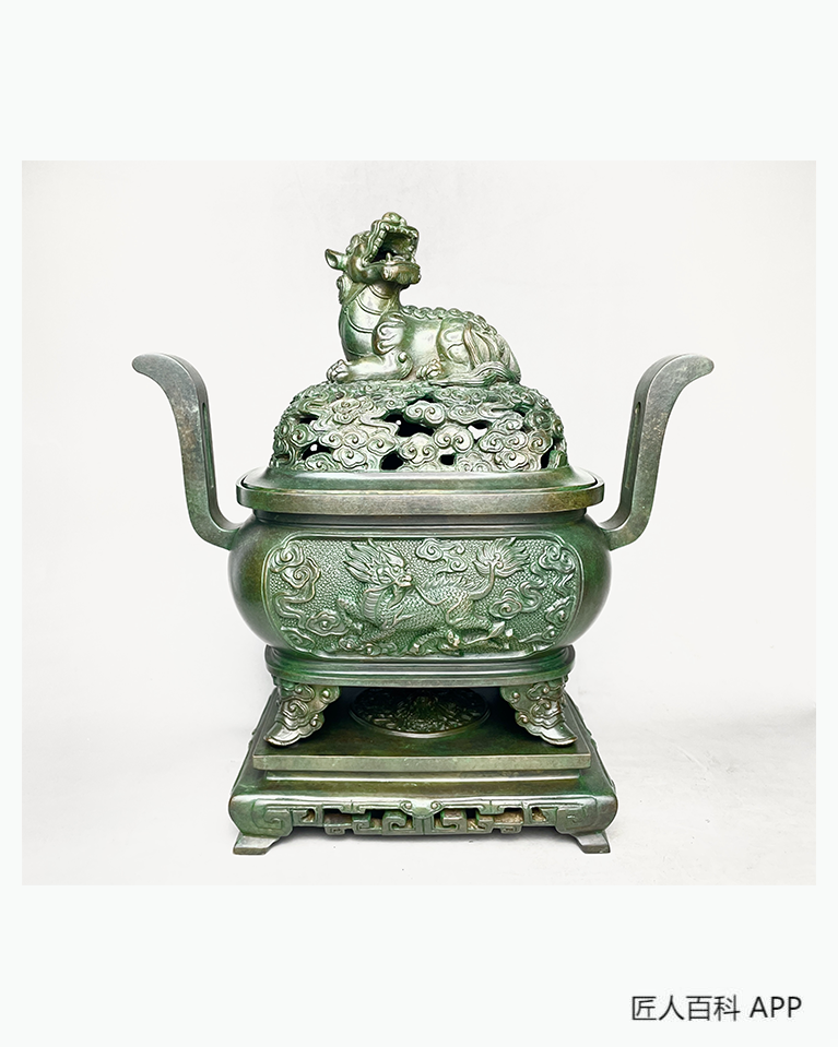 王明的作品-王明铜器