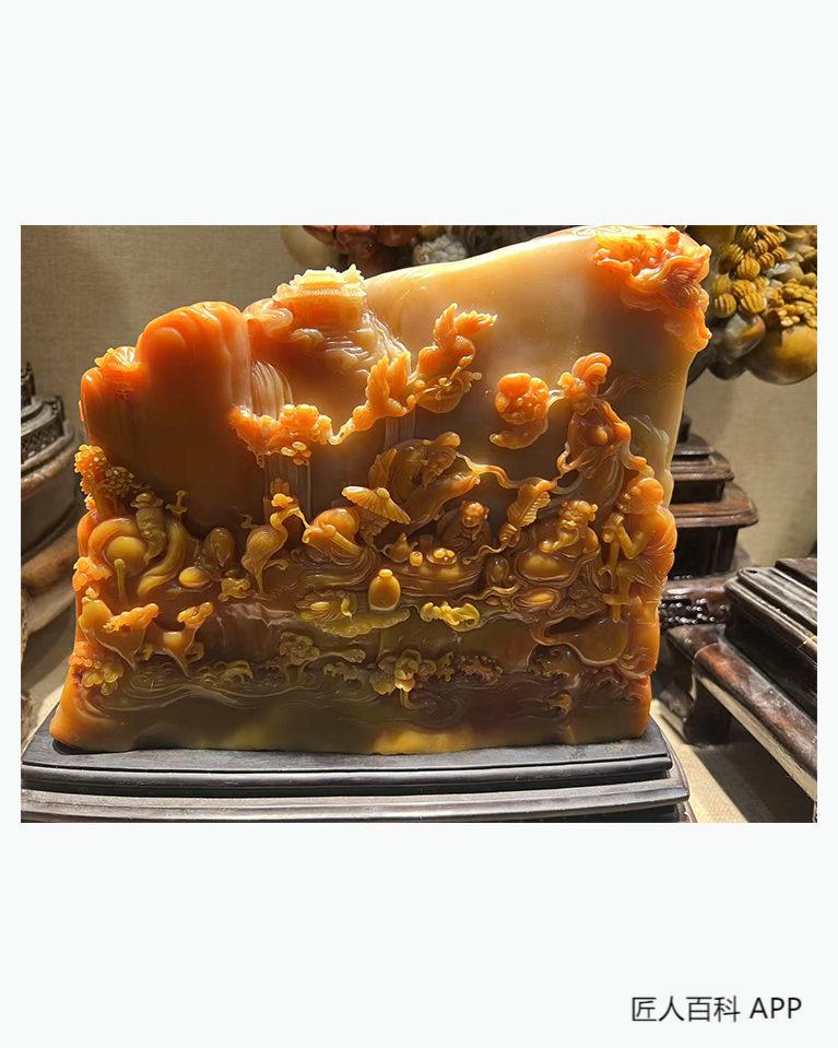 林平(寿山石雕刻艺术家)的作品-林平寿山石