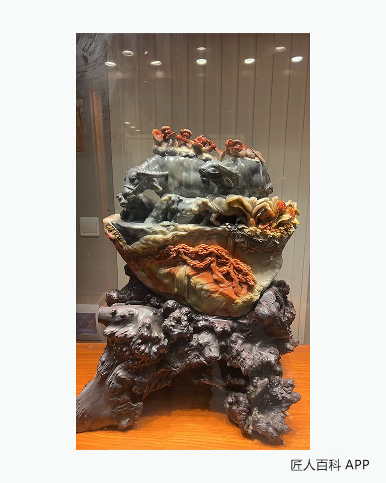 林平(寿山石雕刻艺术家)的作品-林平寿山石