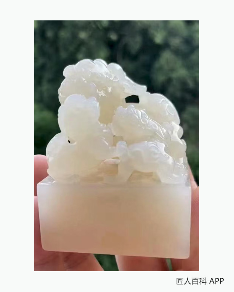 李确春的作品-李确春寿山石