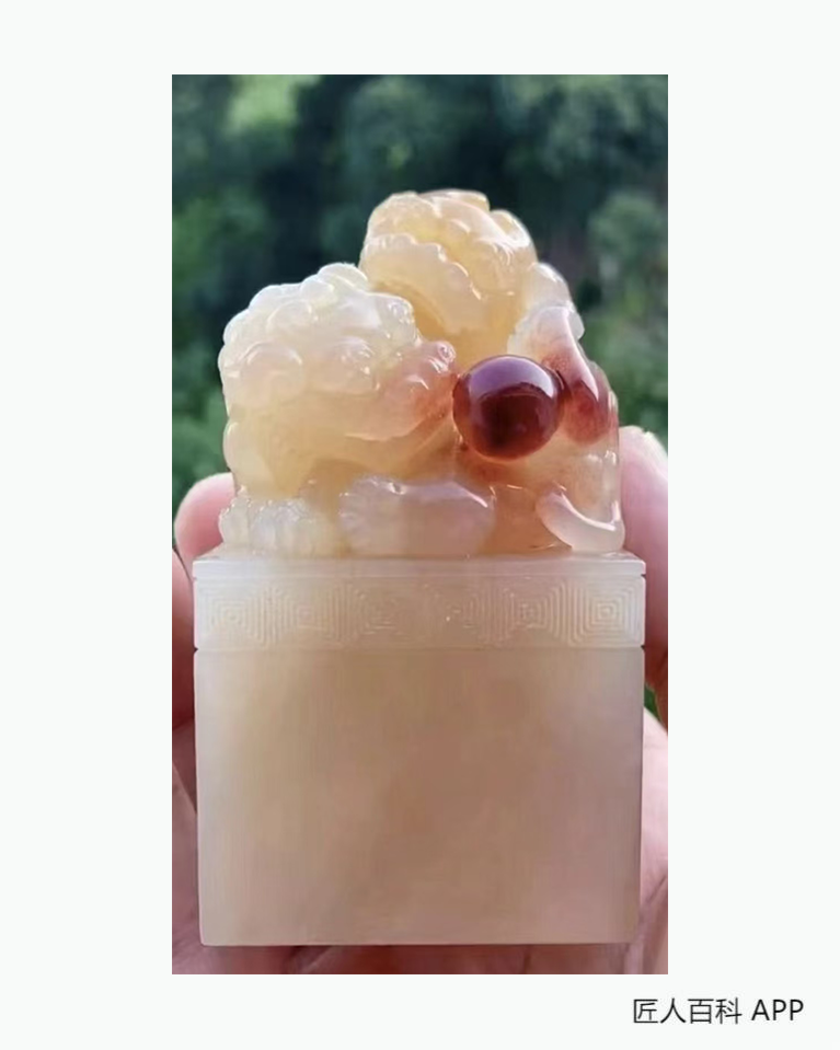李确春的作品-李确春寿山石
