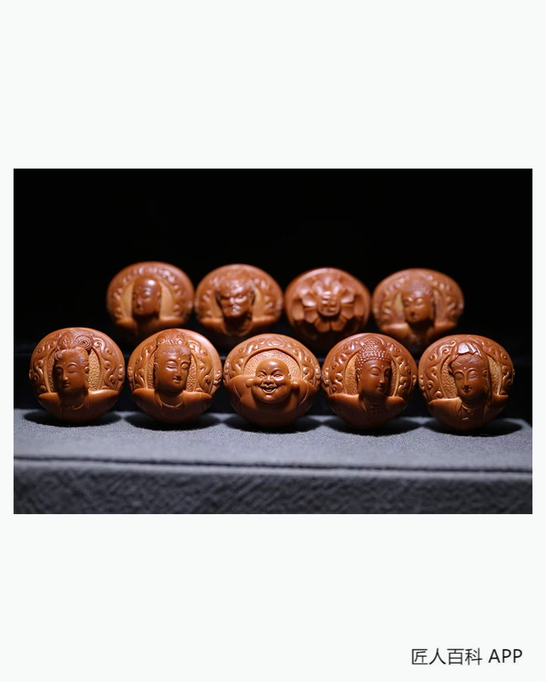 妙凡(橄榄核雕刻师)的作品-妙凡核雕