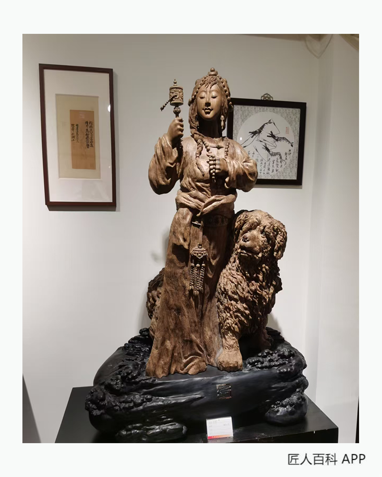 王洪伟的作品-王洪伟木雕