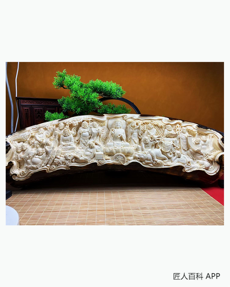 郑振瑞的作品-郑振瑞牙雕