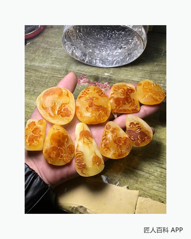 杨植洪的作品-杨植洪琥珀