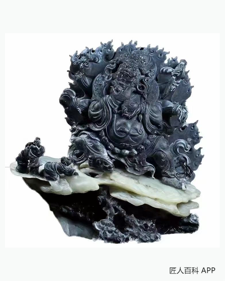 刘文(玉雕)的作品-刘文玉雕