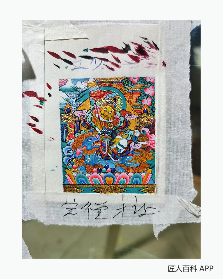 完德才让的作品-完德才让唐卡