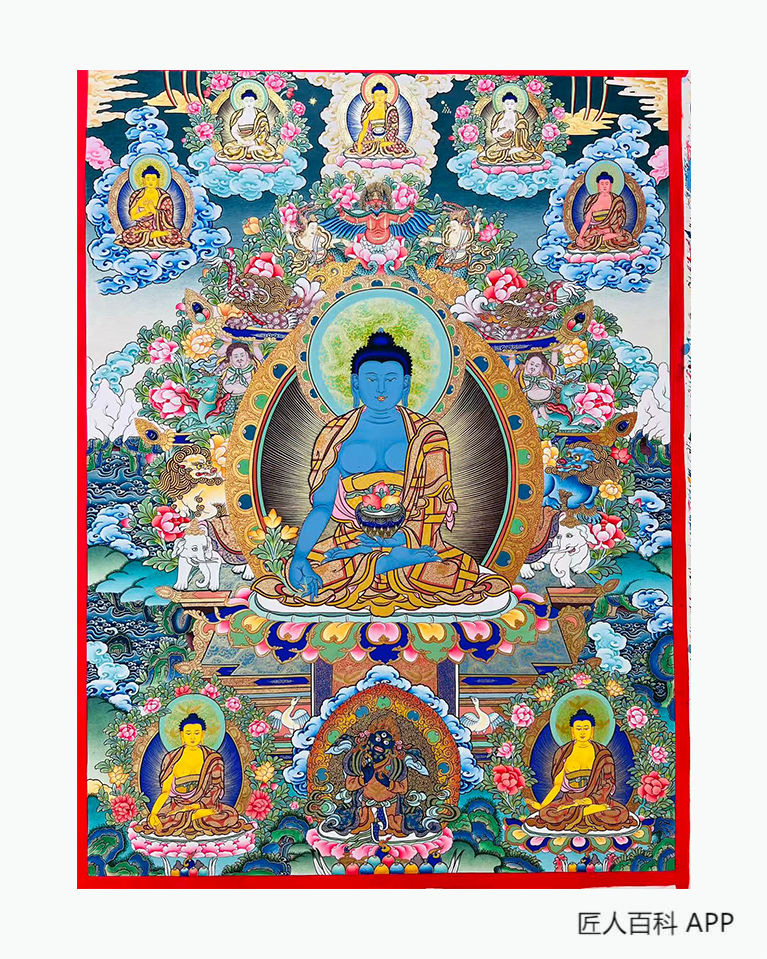 桑吉加的作品-桑吉加唐卡