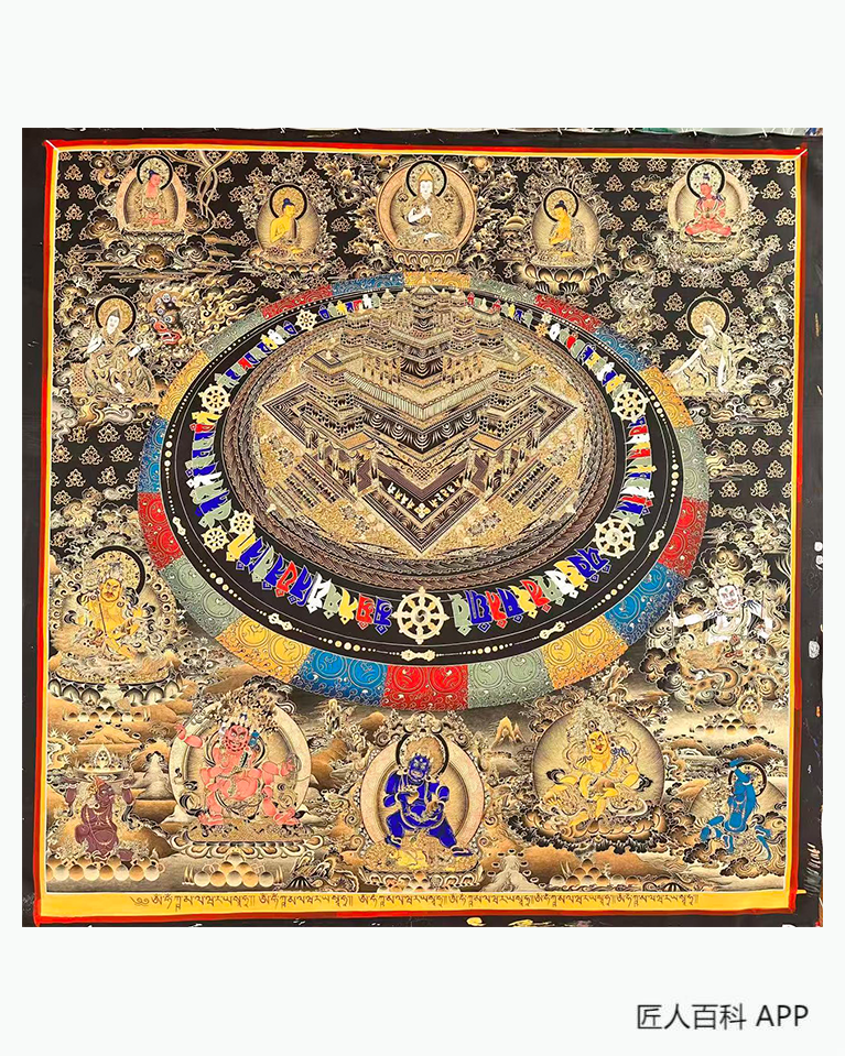 完德才让的作品-完德才让唐卡