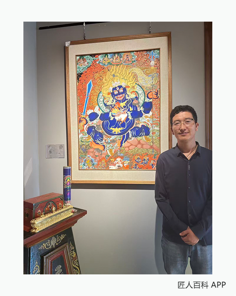 完德才让的作品-完德才让唐卡