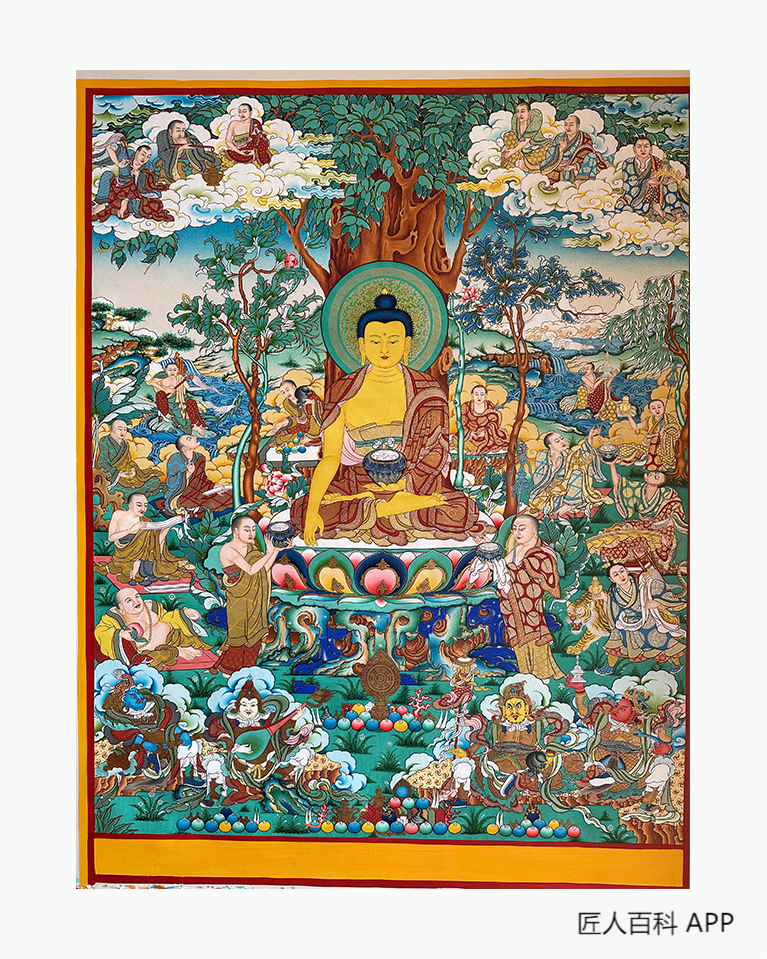 完德才让的作品-完德才让唐卡画师