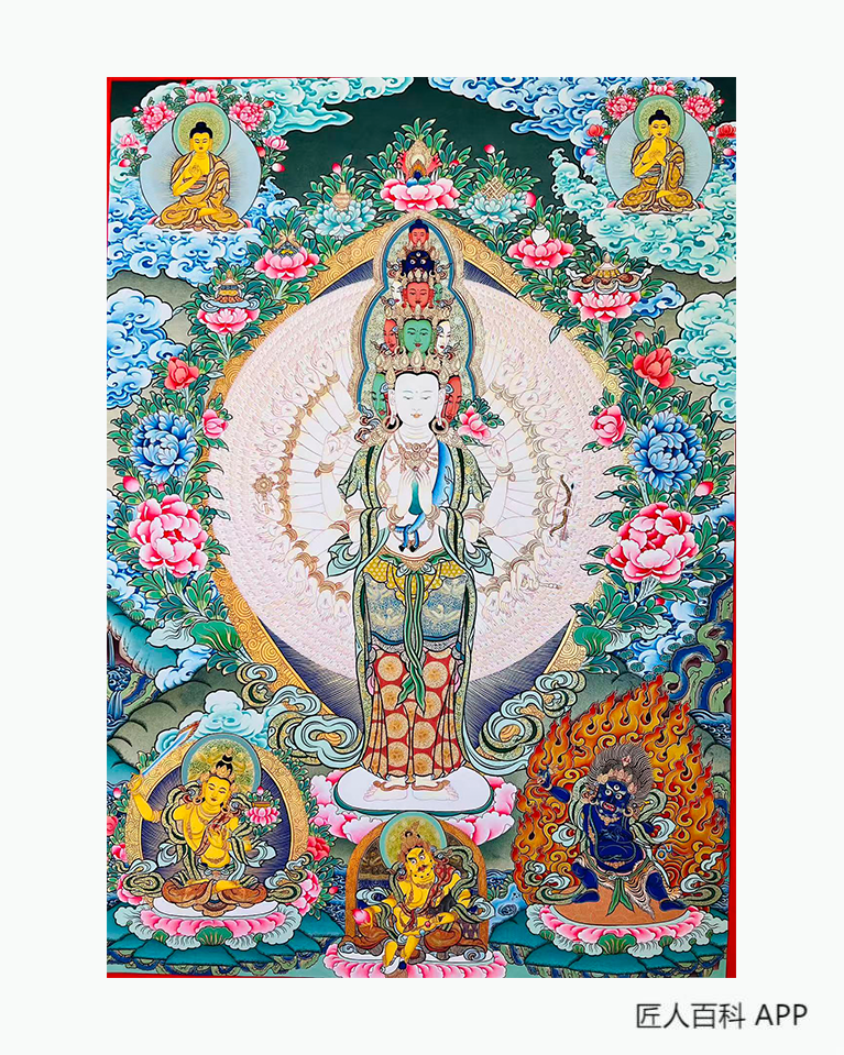桑吉加的作品-桑吉加唐卡