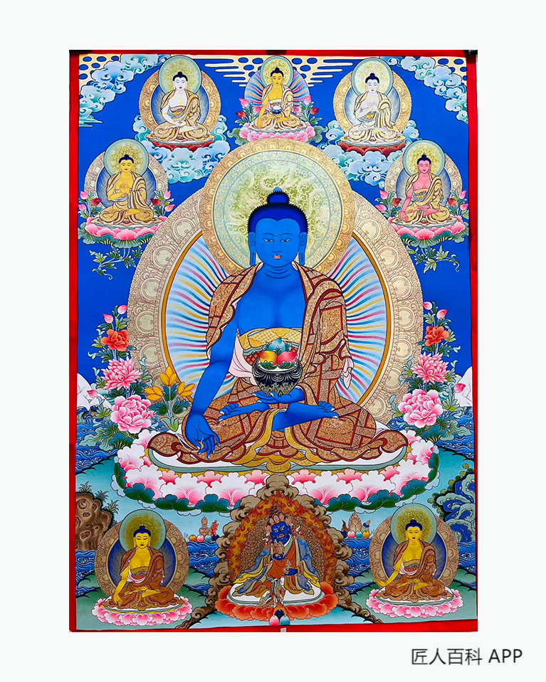 桑吉加的作品-桑吉加唐卡画师