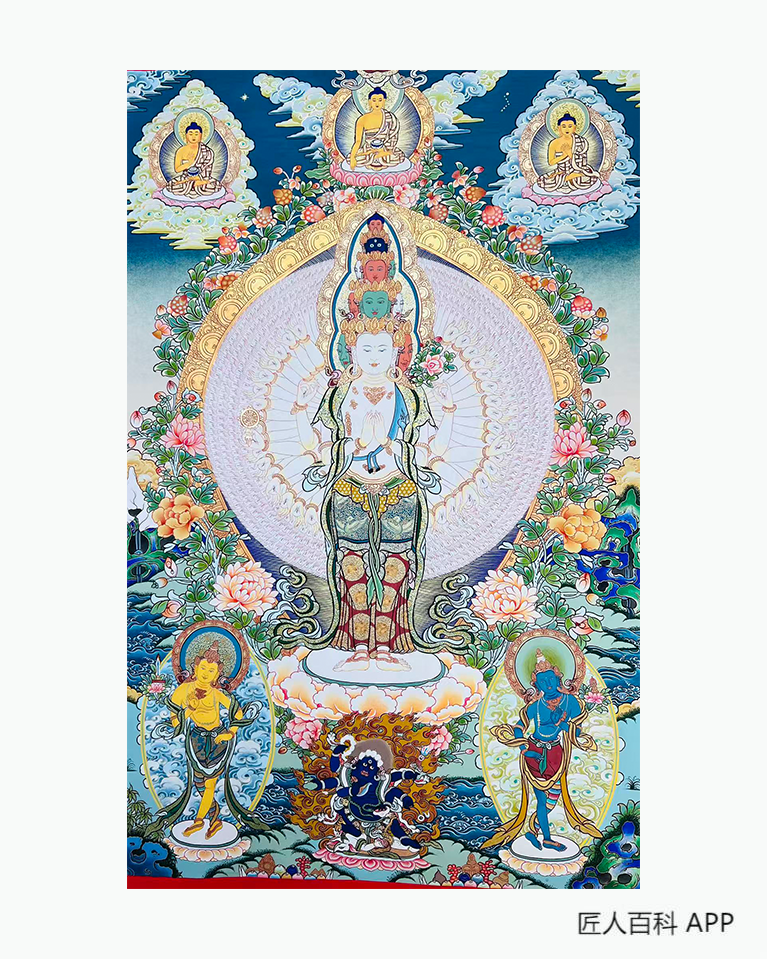 桑吉加的作品-桑吉加唐卡画师