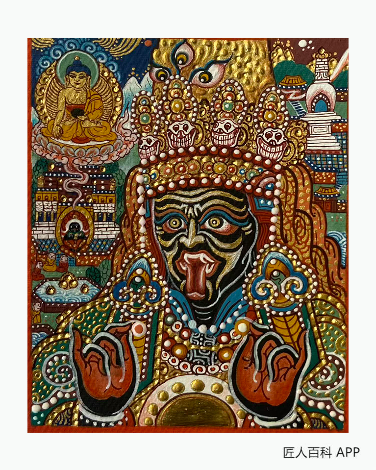 完德才让的作品-完德才让唐卡