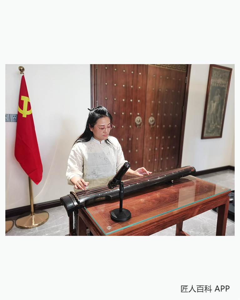 杨立伟(古琴九疑派传承人)的作品-杨立伟古琴