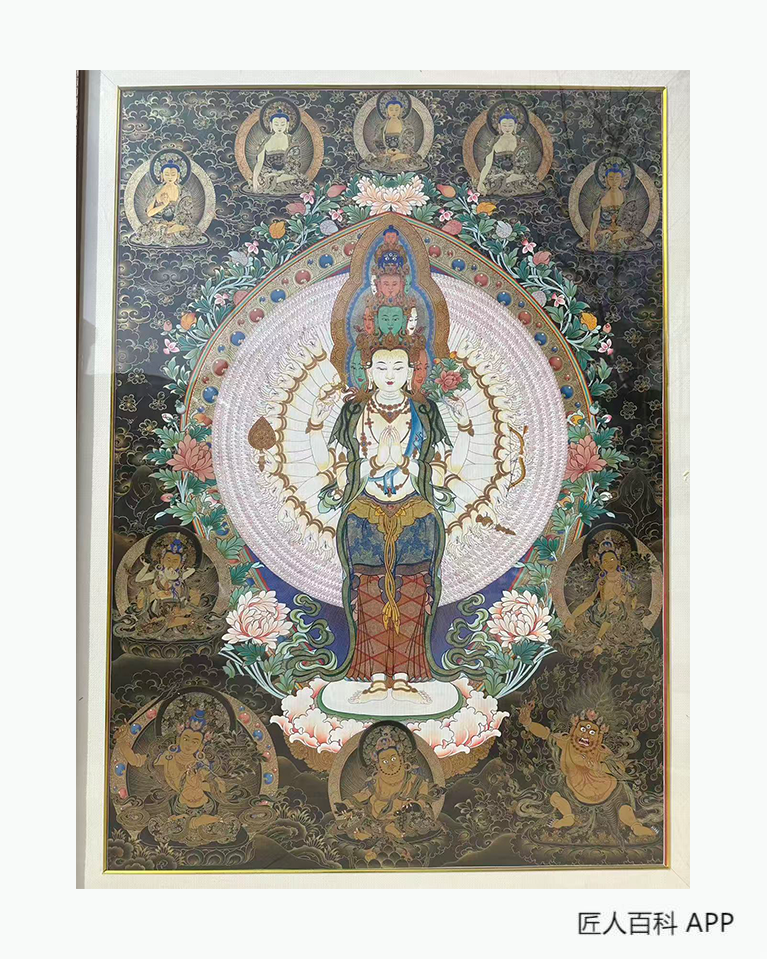 扎西尖措的作品-扎西尖措唐卡