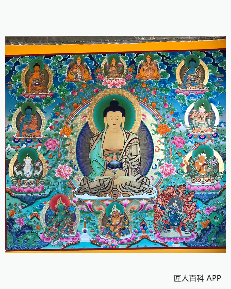 扎西尖措的作品-扎西尖措唐卡