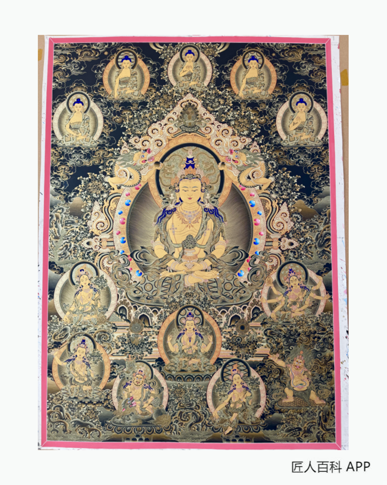 扎西东周的作品-扎西东周唐卡