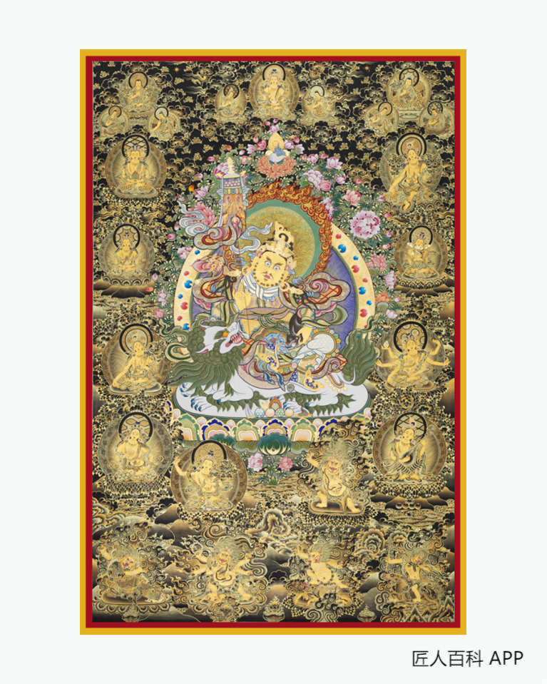 扎西东周的作品-扎西东周唐卡