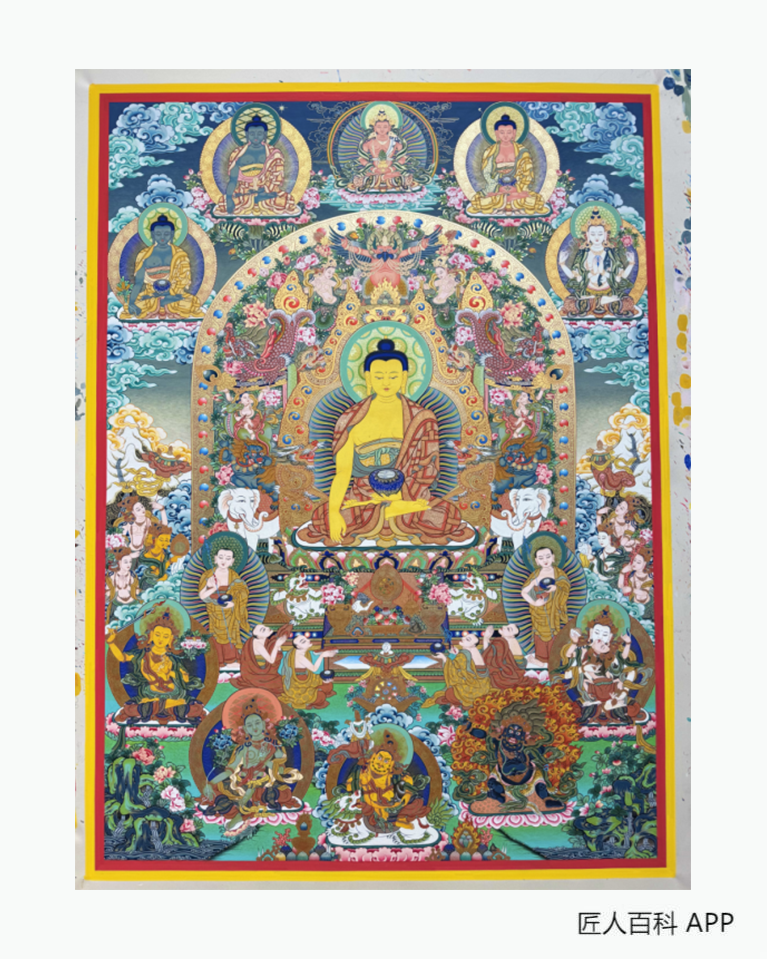 扎西东周的作品-扎西东周唐卡