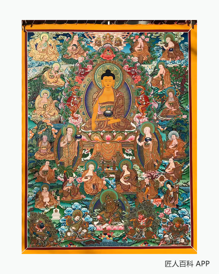 扎西尖措的作品-扎西尖措唐卡