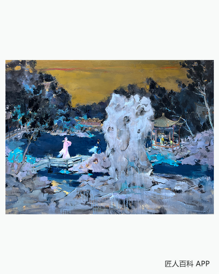 冀陈光的作品-冀陈光油画