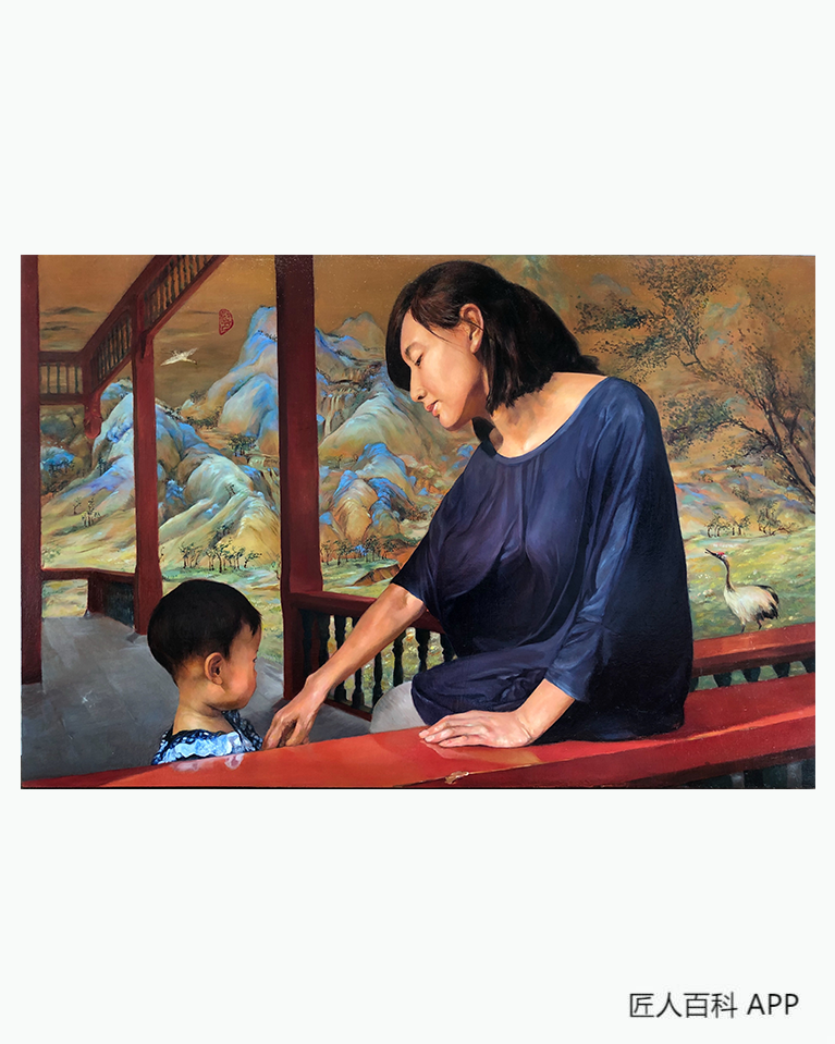 冀陈光的作品-冀陈光油画