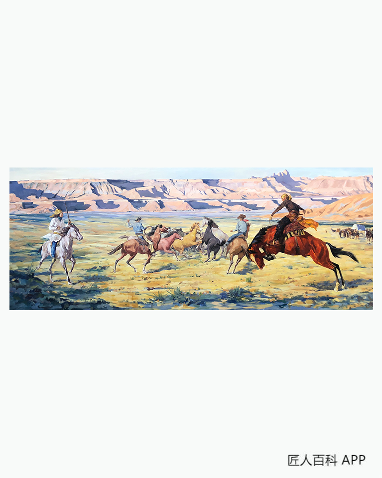 冀陈光的作品-冀陈光油画