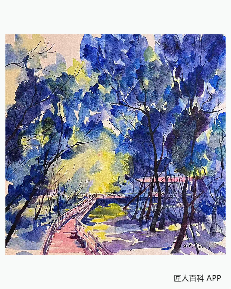 冀陈光的作品-冀陈光油画