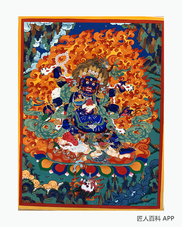 卡先才让的作品-卡先才让唐卡