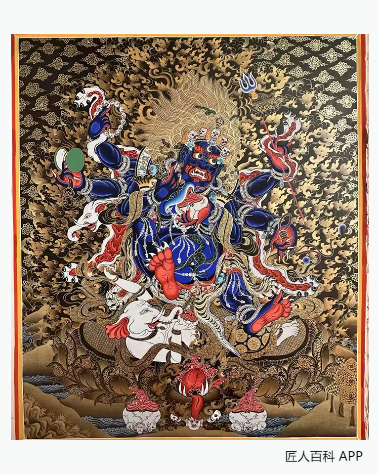 卡先才让的作品-卡先才让唐卡