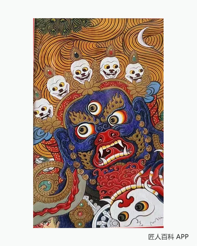 卡先才让的作品-卡先才让唐卡