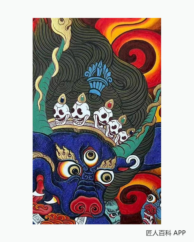 卡先才让的作品-卡先才让唐卡