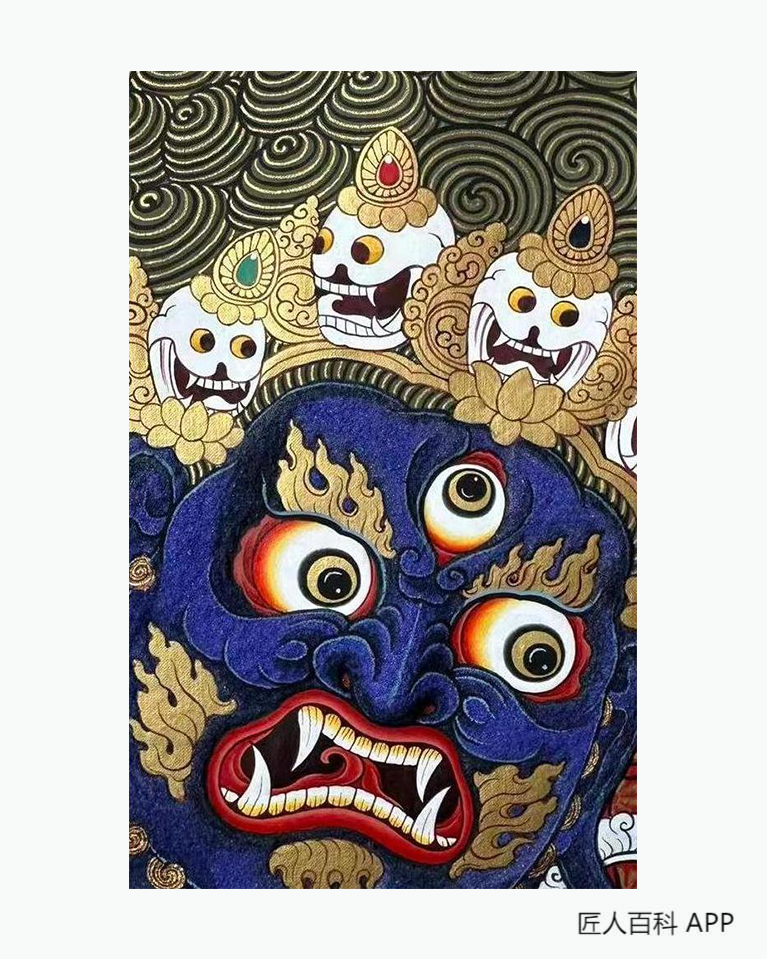 卡先才让的作品-卡先才让唐卡